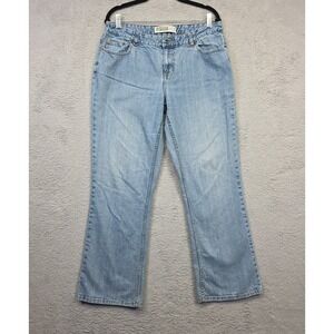 Route 66 Jeans Womens‎ 14 Blue True Fit Bootcut Leg Mid Rise Light Wash Western